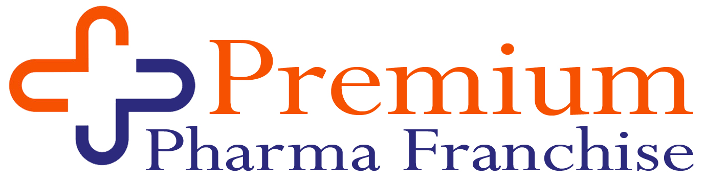 Premium pharma franchise logo